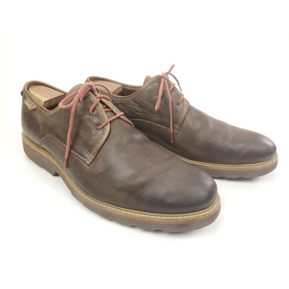 Pikolinos Light Mens Glasgow Oxford Shoes Brown Round Toe Lace Up 11.5-12 EUR 45